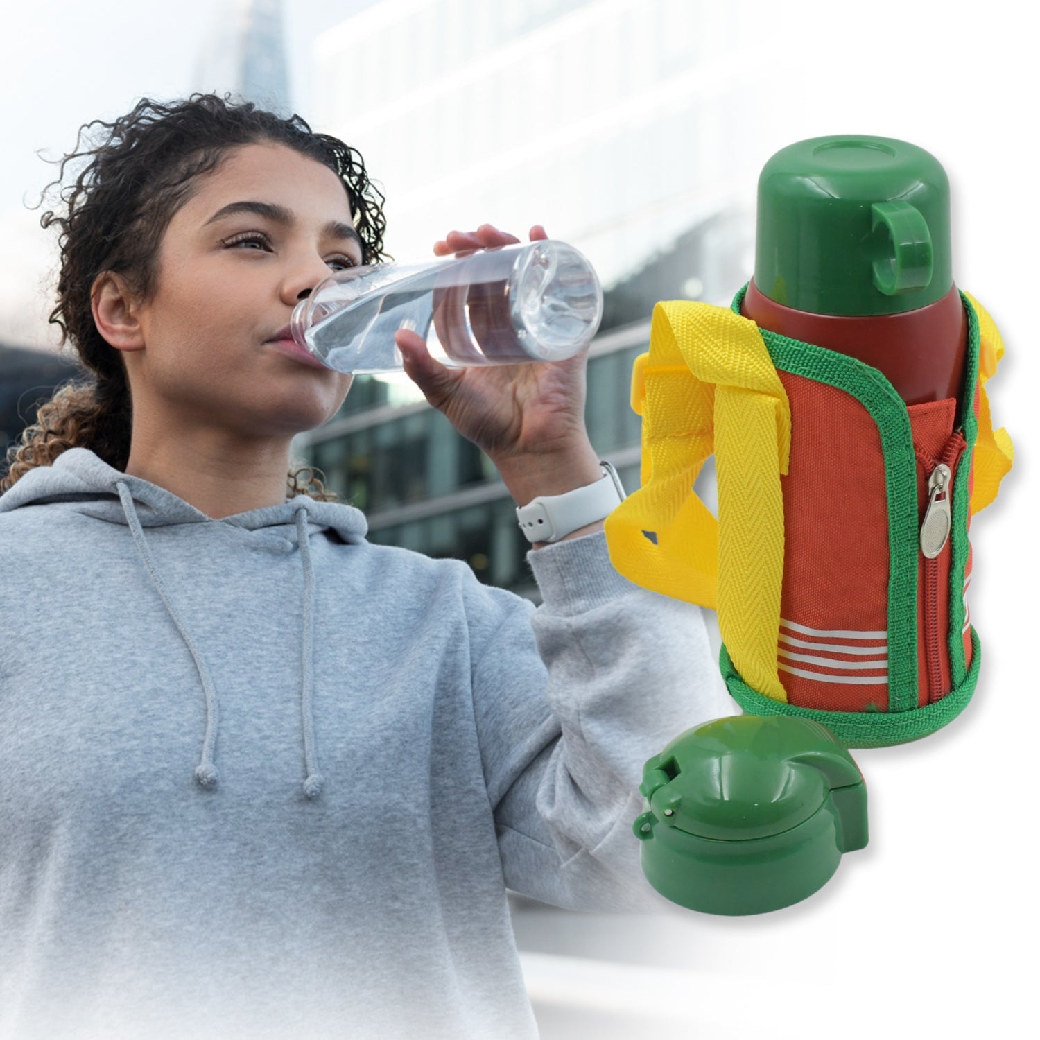 12544 Premium Stainless Steel Insulated Sipper Bottle Print Water FlaskCartoon Vacuum Hot Cold For Kids / Travelling Water Bottle for Kids with Pop up Straw, Double Wall Thermos with Straw & Bottle Zippe Cover For office/Gym/School (550 ML) 12544 Premium Stainless Steel Insulated Sipper Bottle Print Water FlaskCartoon Vacuum Hot Cold For Kids / Travelling Water Bottle for Kids with Pop up Straw, Double Wall Thermos with Straw & Bottle Zippe Cover For office/Gym/School (550 ML)